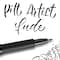 Ensemble de 4 stylos d’artiste noirs Pitt de Faber-Castell